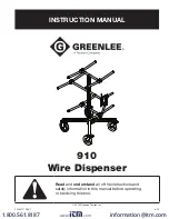 Textron GREENLINE 910 Instruction Manual preview