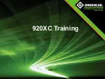 Textron GREENLINE 920XC Series Training предпросмотр