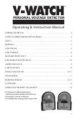 Preview for 3 page of Textron HDE V-WATCH PRO Operating Instructions Manual