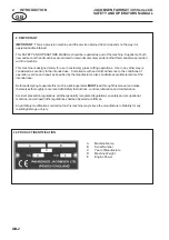 Preview for 4 page of Textron Jacobsen Fairway 305 Safety And Operation Manual