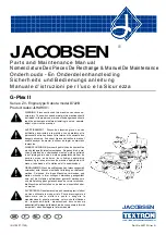 Preview for 1 page of Textron JACOBSEN G-Plex II Parts And Maintenance Manual