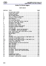 Preview for 4 page of Textron JACOBSEN G-Plex II Parts And Maintenance Manual