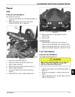 Preview for 319 page of Textron JACOBSEN GP400 Technical/Repair Manual