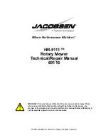 Preview for 3 page of Textron Jacobsen HR-5111 Technical/Repair Manual