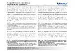 Preview for 8 page of Textron Klauke EBS8CL Manual