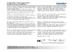 Preview for 9 page of Textron Klauke EBS8CL Manual