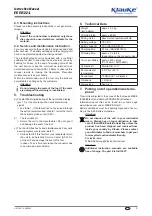 Preview for 15 page of Textron Klauke EK 60/22-L Instruction Manual