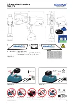 Preview for 3 page of Textron Klauke EK 60 VP-L Instruction Manual