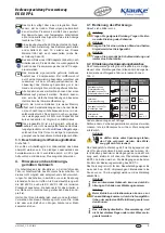 Preview for 8 page of Textron Klauke EK 60 VP-L Instruction Manual