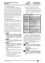 Preview for 9 page of Textron Klauke EK 60 VP-L Instruction Manual