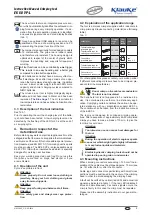 Preview for 11 page of Textron Klauke EK 60 VP-L Instruction Manual