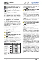 Preview for 17 page of Textron Klauke EK 60 VP-L Instruction Manual