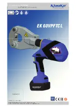 Textron Klauke EK 60VPFTCL Manual предпросмотр