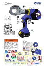 Preview for 2 page of Textron Klauke ESG 50CL Manual