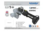 Предварительный просмотр 1 страницы Textron Klauke i-press axial MAPAX4L Instruction Manual