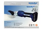 Textron Klauke Mini+ ES 32-L Instruction Manual предпросмотр