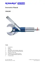 Предварительный просмотр 7 страницы Textron Klauke SDK 202 Instruction Manual