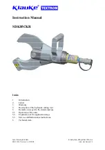 Preview for 6 page of Textron Klauke SDK 85 CKR Instruction Manual