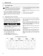 Preview for 12 page of Textron LF-128 Safety & Operation Manual