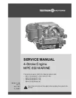 Предварительный просмотр 1 страницы Textron MPE 850 MARINE Service Manual