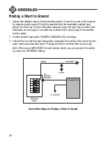 Предварительный просмотр 20 страницы Textron POWER FINDER CIRCUIT SEEKER GREENLEE 2011/00521 Instruction Manual