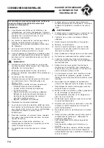 Preview for 32 page of Textron RANSOMES 933407 Safety And Operation Manual