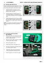 Preview for 41 page of Textron Ransomes Mastiff 91 Series Safety, Operation & Maintenance Manual/Parts List