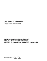 Textron SODCUTTER 544847B Technical Manual предпросмотр