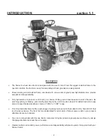 Preview for 4 page of Textron Steiner 420 Owner'S/Operator'S Manual