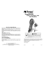 Предварительный просмотр 12 страницы Textron Tele-Mate PE830 Reference Manual