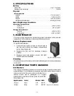 Preview for 4 page of Textron Tempo Marker-Mate EML 100 Instruction Manual