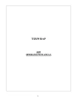 Preview for 9 page of TEXWRAP 2219 Series Manual