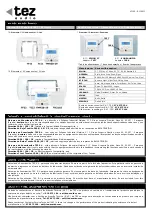 Preview for 4 page of tez audio TMH28 User And Install Manual