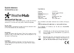 Предварительный просмотр 2 страницы TFA Dostmann WeatherHub Sensor Quick Reference