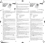 TFA 30.1024 Instructions предпросмотр