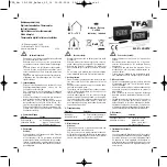 TFA 30.2018 Instruction Manual предпросмотр