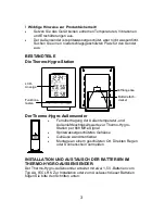 Предварительный просмотр 4 страницы TFA 30.3013.IT Instruction Manual