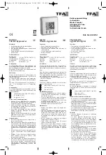 Предварительный просмотр 1 страницы TFA 30.5014 Instructions