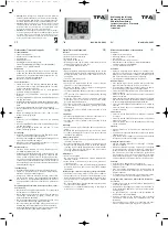 Preview for 1 page of TFA 38.2021 Operating Instructions