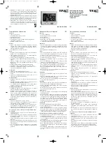 Preview for 2 page of TFA 38.2021 Operating Instructions