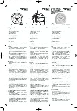 Preview for 2 page of TFA 60.1007 Operating Instructions