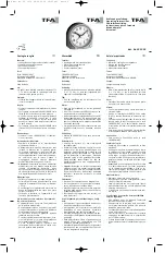 Preview for 2 page of TFA 60.1009 Operating Instructions