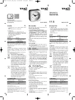 Предварительный просмотр 4 страницы TFA 60.1019 Instruction Manual