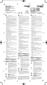 Preview for 1 page of TFA 60.2014 Instruction Manual