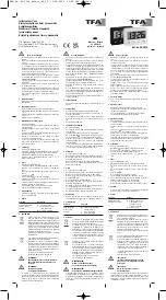 Preview for 2 page of TFA 60.2014 Instruction Manual