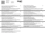 Предварительный просмотр 2 страницы TFA 60.2030.01 Instruction Manual