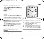 TFA 60.3013 Instruction Manual предпросмотр