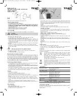 Предварительный просмотр 6 страницы TFA 60.3525.01 Instruction Manual