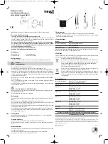 Preview for 1 page of TFA 60.360.01 Assembly And Operating Instruction