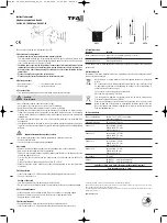 Предварительный просмотр 2 страницы TFA 60.360.01 Assembly And Operating Instruction